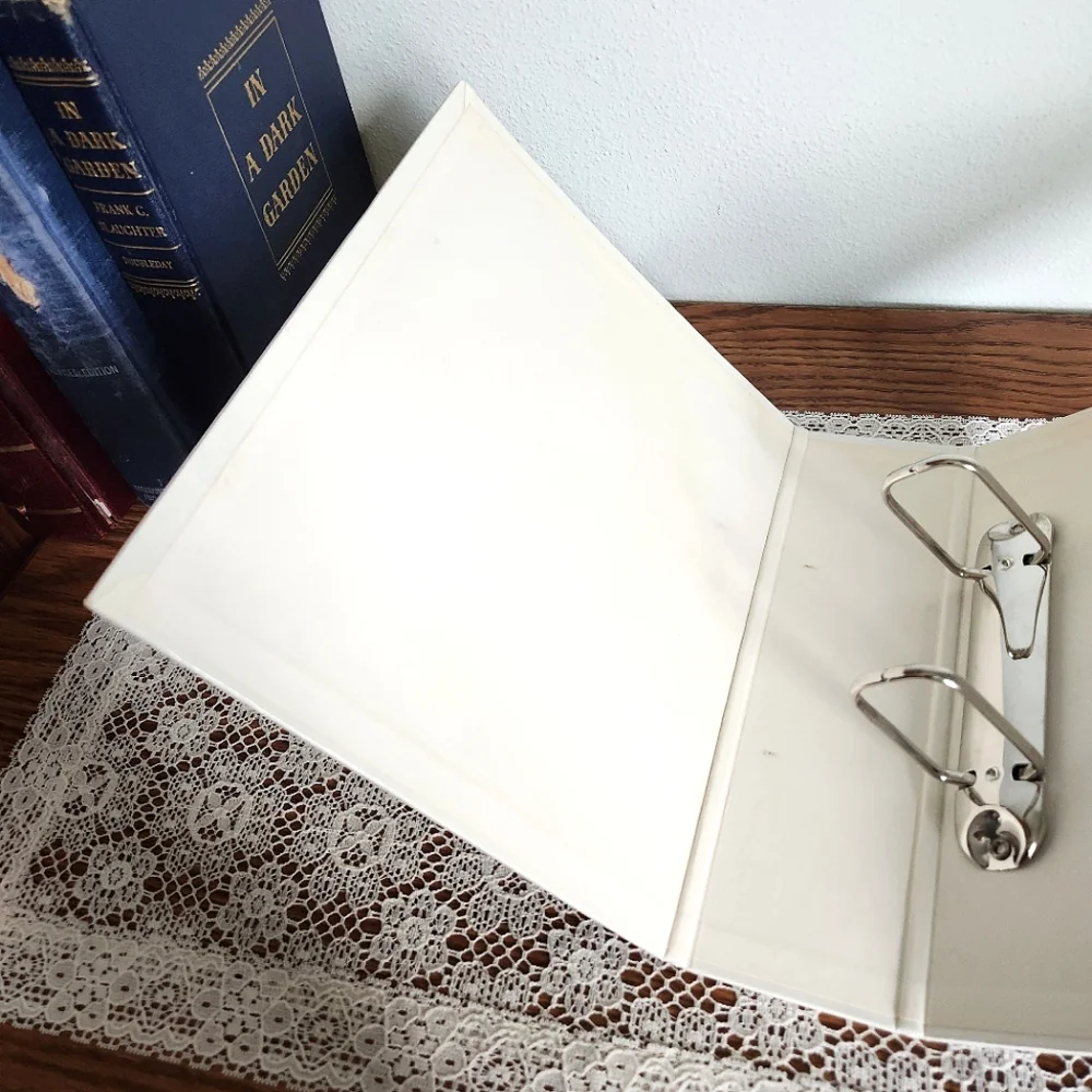 Vintage Success with House Plants Binder